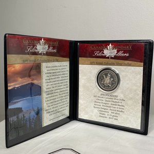 MINT 1971 British Columbia Silver Dollar